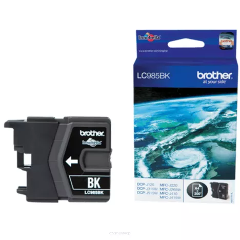 BROTHER tusz LC985BK oryginalny czarny 300 stron