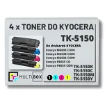 4-PAK Multibox Toner do KYOCERA TK5150 ECOSYS M6035 M6535  P 6035 12,0K/3x10,0K CMYK zamiennik - 2