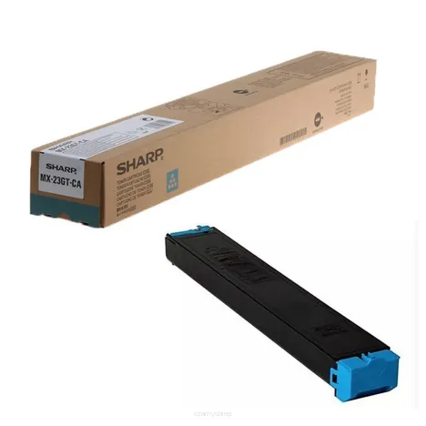 EOL SHARP toner MX23GTCA cyan oryginalny 10000 stron