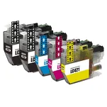 5-PAK Multibox Tusz do BROTHER LC421 cyan / magenta / yellow / black zamiennik - 2