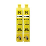 2-PAK Multibox Tusz do EPSON T1294 C13T12944010 yellow zamiennik - 2