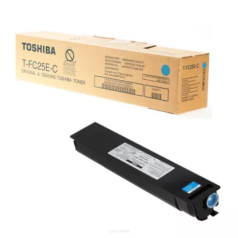 TOSHIBA toner TFC25EC cyan oryginalny 6AJ00000072 26800 stron.