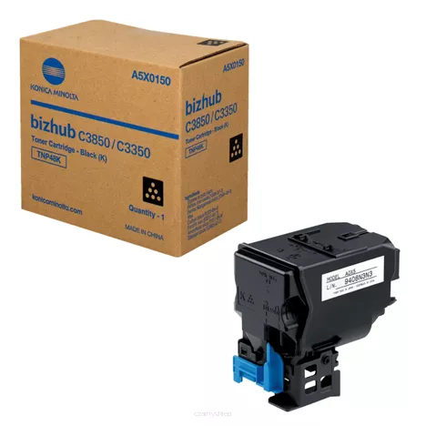 KONICA MINOLTA toner TNP48K A5X0150 czarny oryginalny 10000 stron